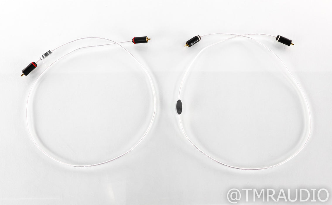 Crystal Cable CrystalConnect Reference Diamond RCA Cables; 1m Pair Interconnects