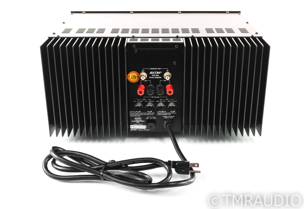 Adcom GFA-585 Stereo Power Amplifier; Limited Edition; GFA585