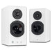 Totem Kin Play Powered Bookshelf Speakers; Satin White Pair (New Open Box)