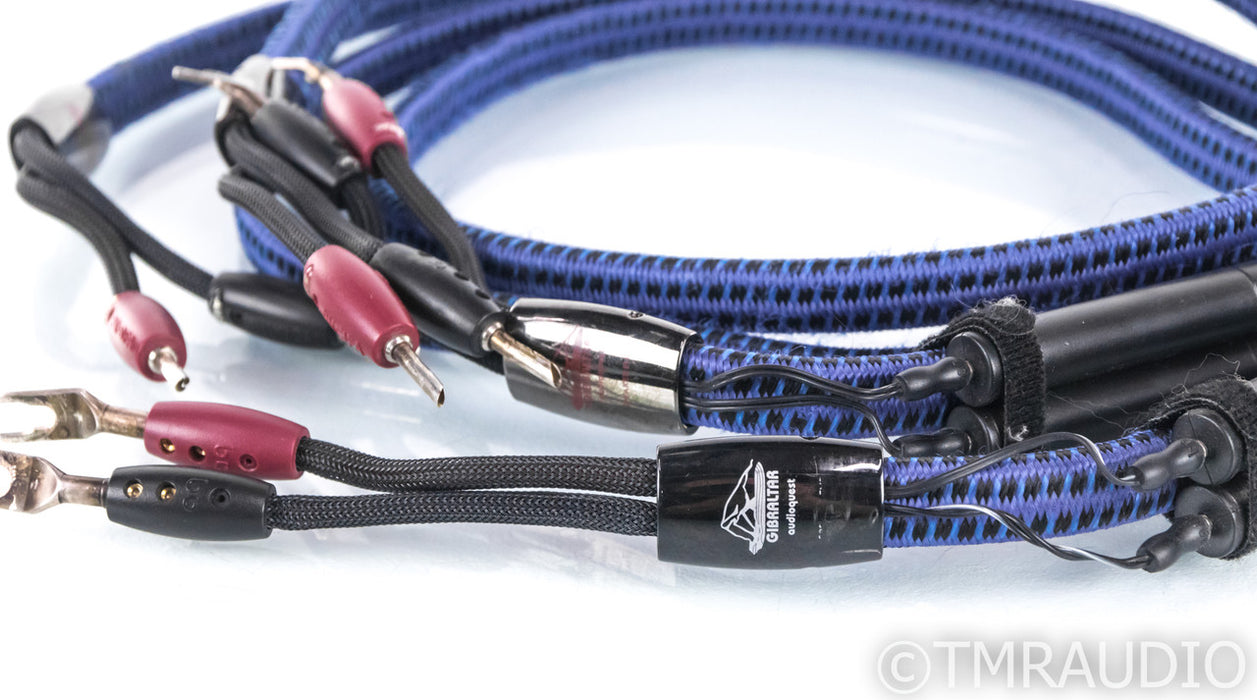 Audioquest Gibraltar Speaker Cables; 6ft Pair; 36v DBS