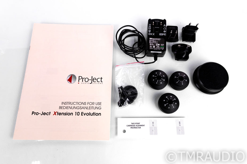 Pro-Ject XTension 10 Belt Drive Turntable; Zu Audio Phono Cable (No Cartridge)