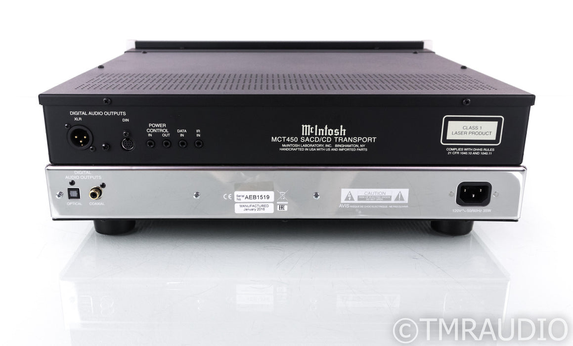 McIntosh MCT450 CD / SACD Transport; MCT-450; Remote