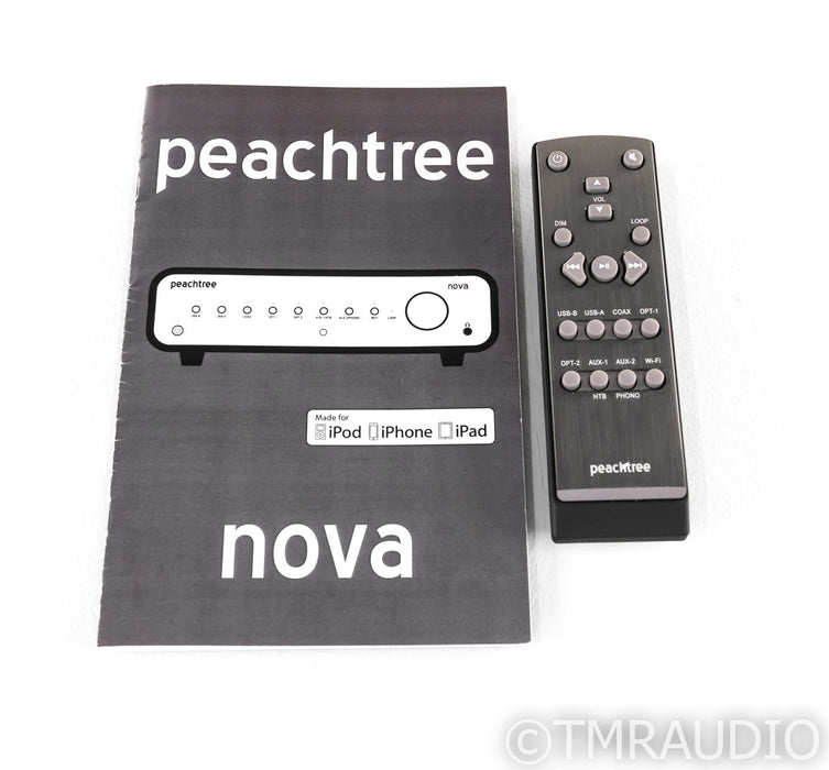 Peachtree Audio Nova 300 Stereo Integrated Amplifier / DAC; Piano Black; Nova300