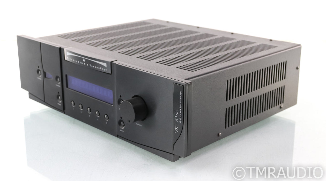 BAT VK-51SE Stereo Tube Preamplifier; Balanced Audio Technology VK51SE