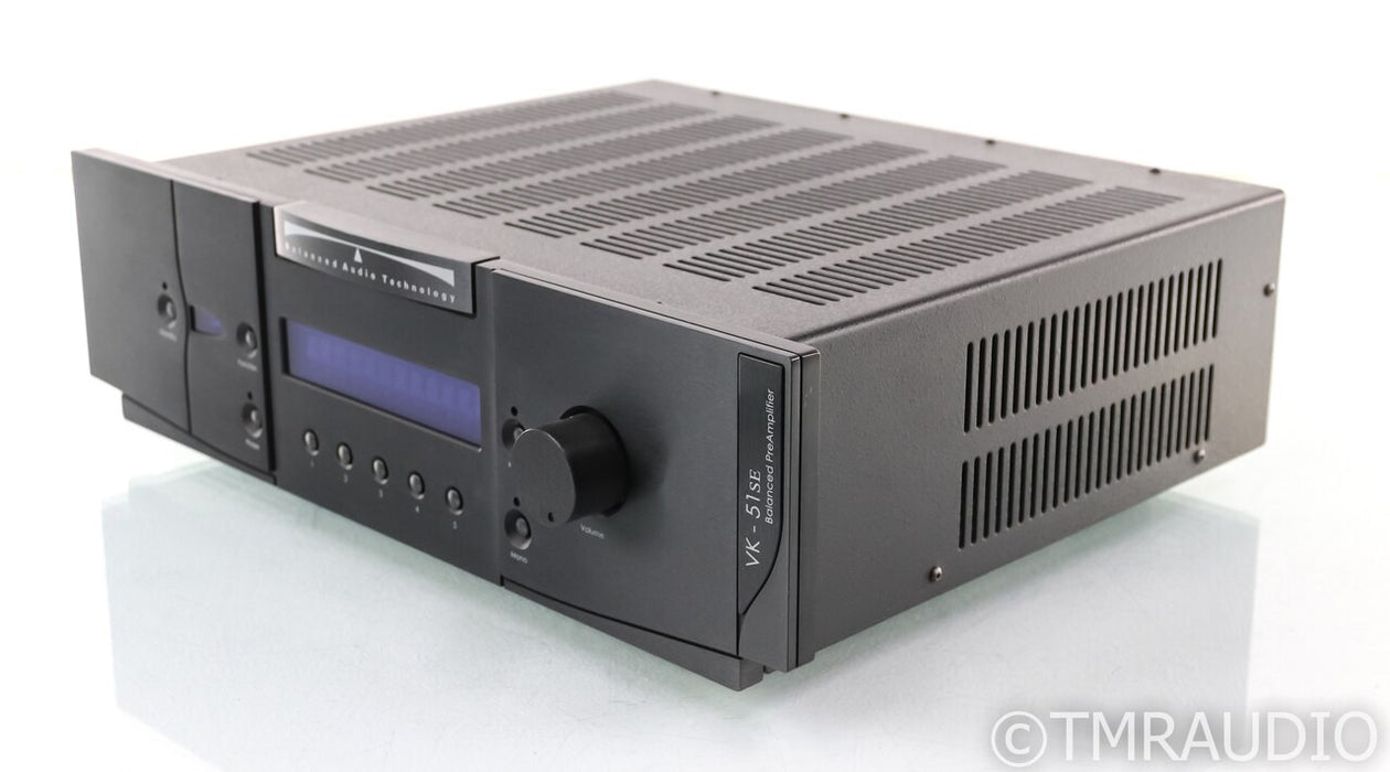 BAT VK-51SE Stereo Tube Preamplifier; Balanced Audio Technology VK51SE