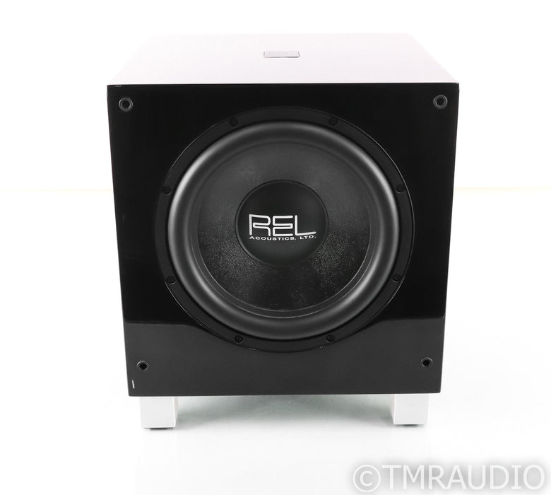 REL Acoustics T/9 10" Powered Subwoofer; Gloss Black; T-9