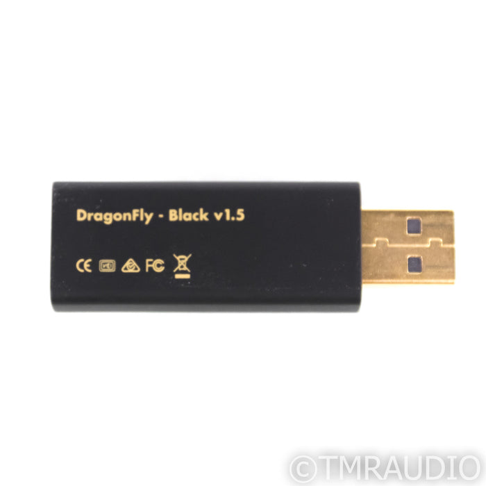 AudioQuest Dragonfly Black v1.5 USB Headphone DAC; D/A Converter