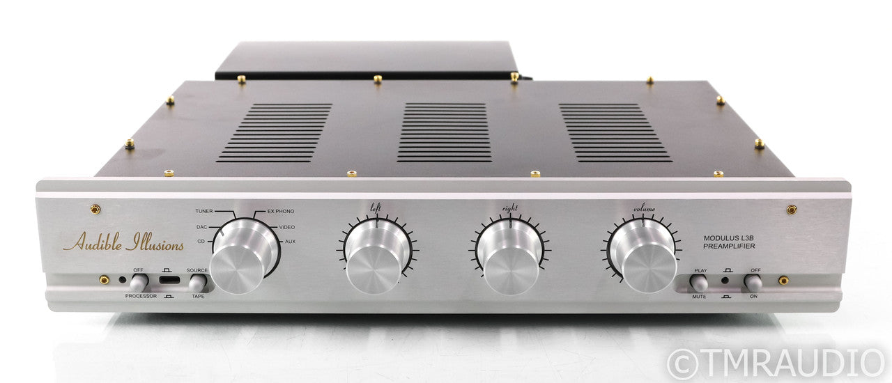 Audible Illusions Modulus L3B Stereo Tube Preamplifier; Remote