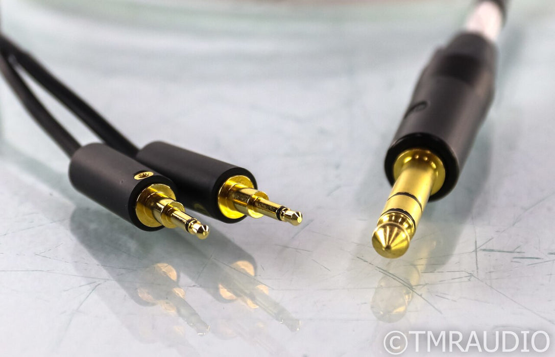 WyWires Platinum Series Headphone Cable; 5ft; Dual Mono 2.5mm