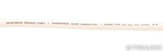 Transparent MusicWave Speaker Cables; 8ft Pair