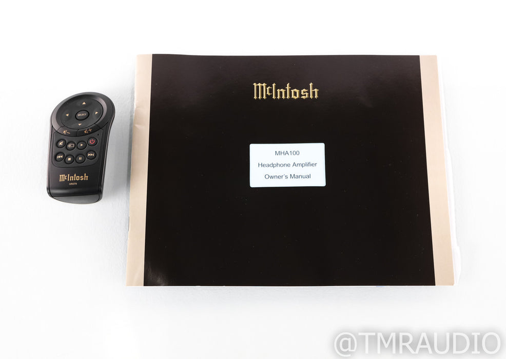 McIntosh MHA-100 Integrated / Headphone Amplifier; DAC; MHA100; Remote