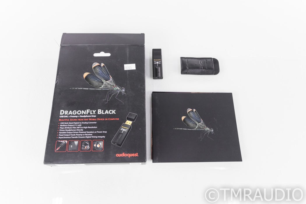 AudioQuest Dragonfly Black v1.5 USB Headphone DAC; D/A Converter