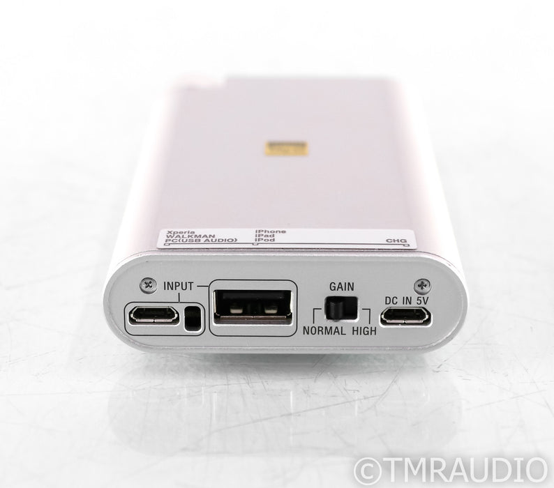 Sony PHA-1A Portable Headphone Amplifier; PHA1A; Silver