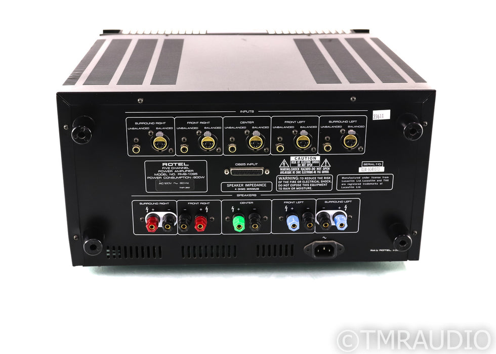 Rotel RMB-1095 5 Channel Power Amplifier; RMB1095