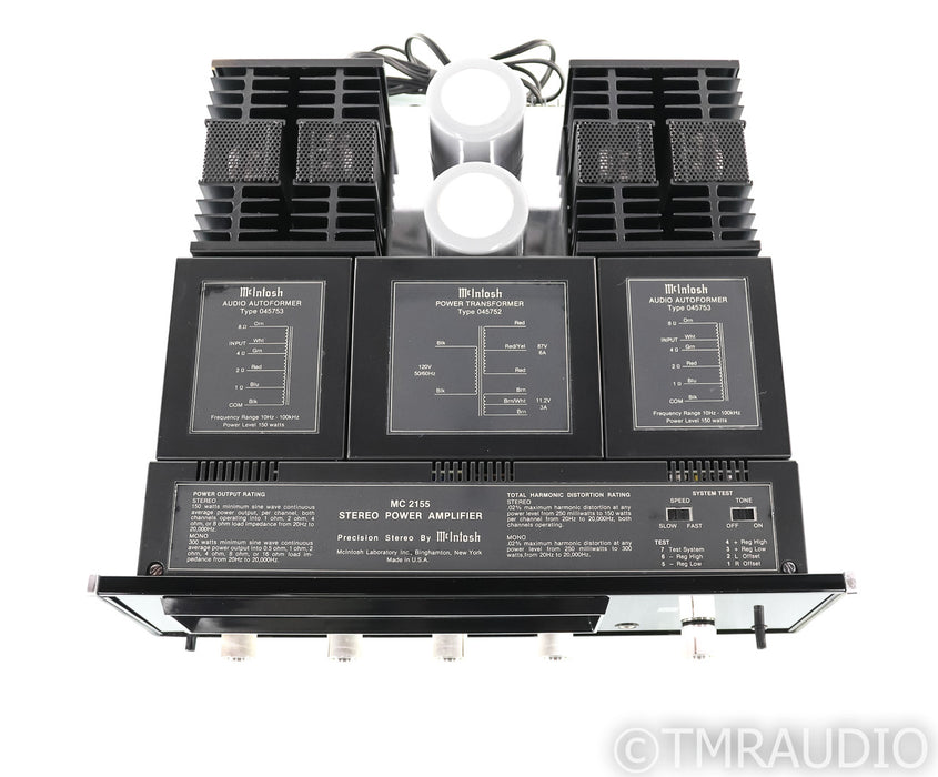 McIntosh MC2155 Vintage Stereo Power Amplifier; MC-2155