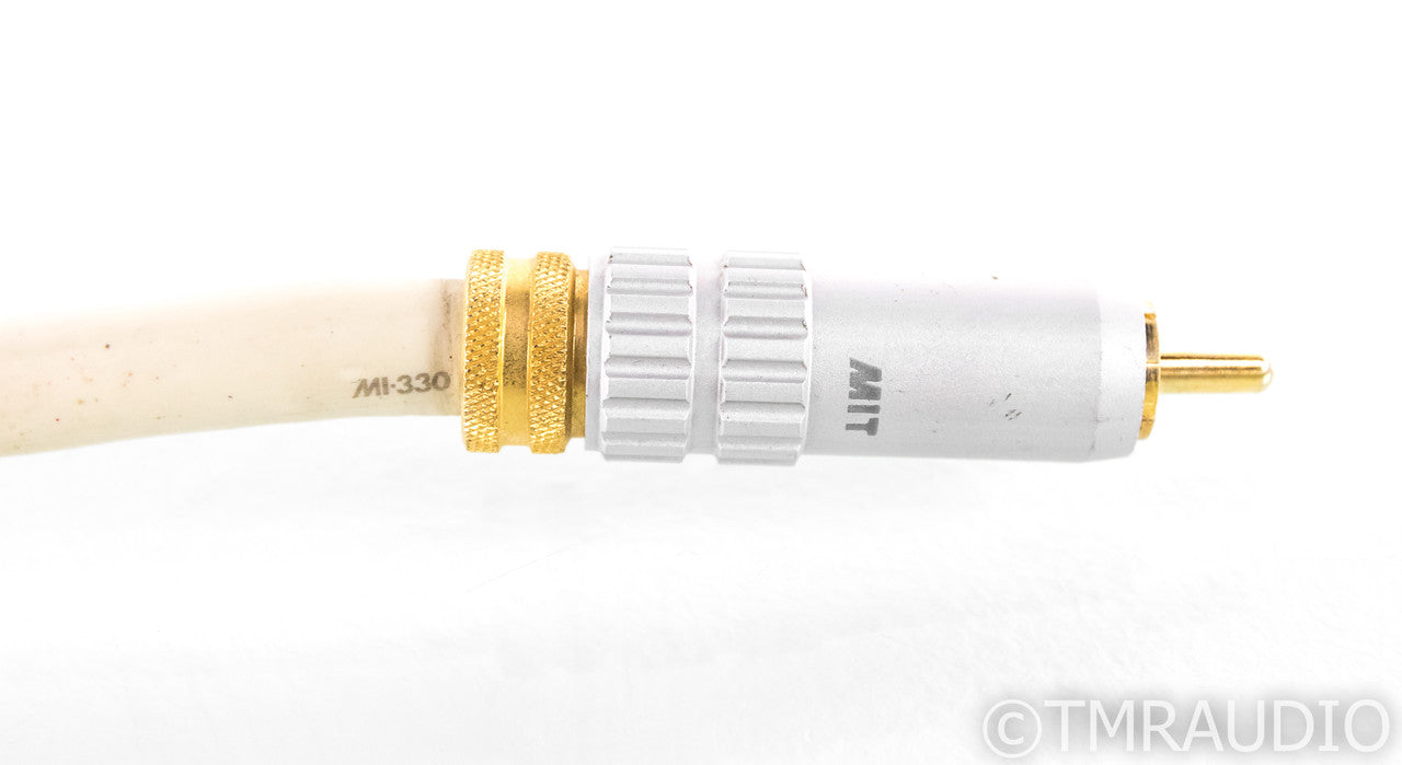 MIT MI-330 HE RCA Cables; 1m Pair Interconnects; MI330