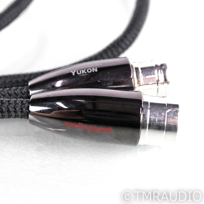 AudioQuest Yukon XLR Cables; 1m Pair Balanced Interconnects; Mint