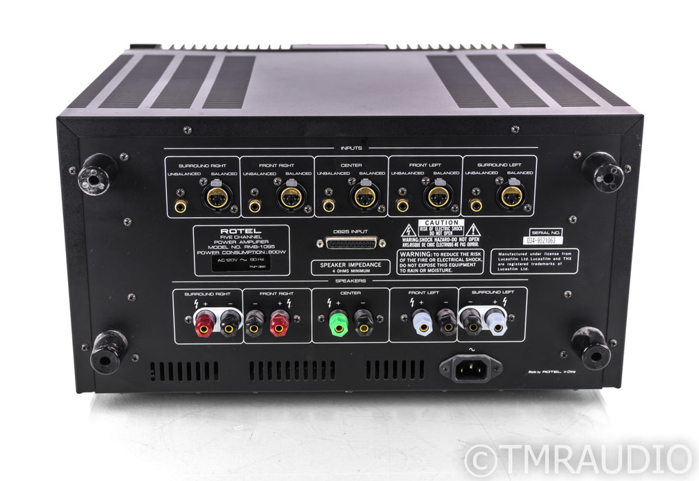 Rotel RMB-1095 5 Channel Power Amplifier; RMB1095