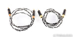 Kimber Kable Silver Streak RCA Cables; 1m Pair Interconnects; WBT-0147