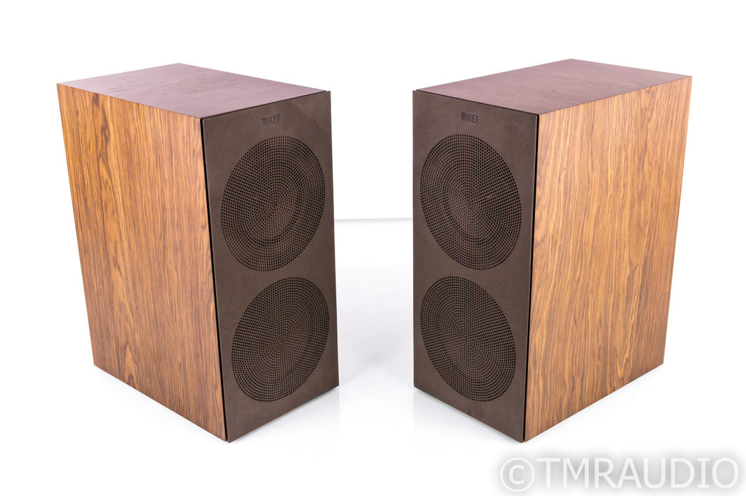 KEF R3 Bookshelf Speakers; Walnut Pair; R-3