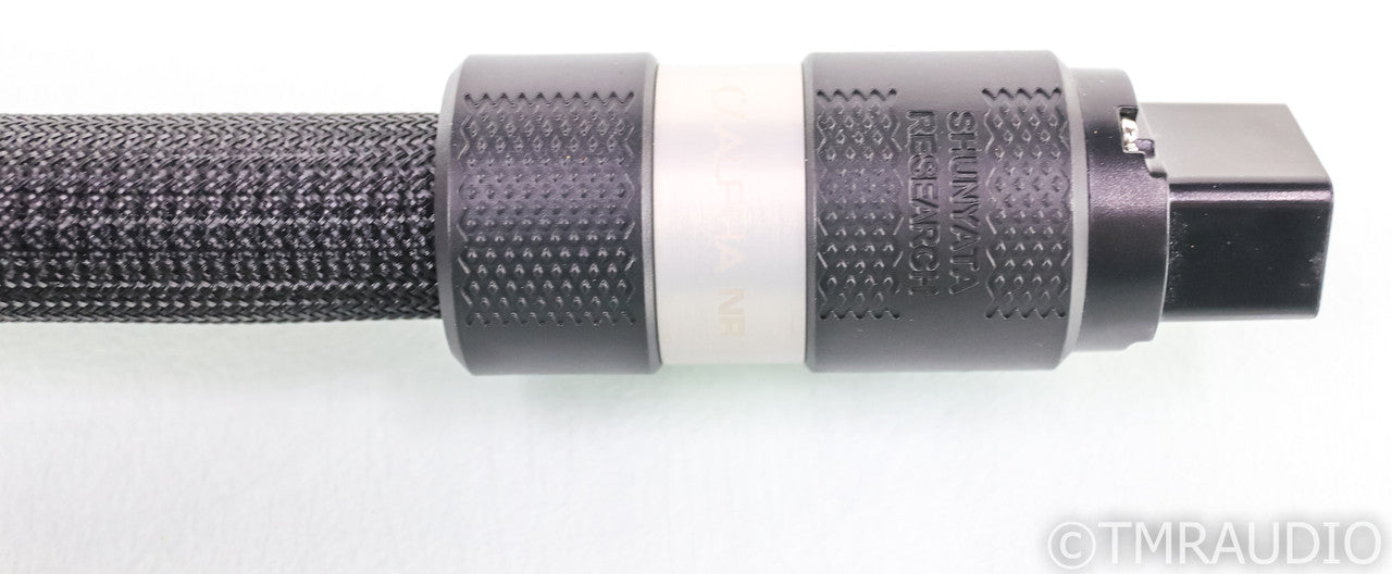 Shunyata Research Alpha NR Power Cable; 1.75m AC Power Cord; C19