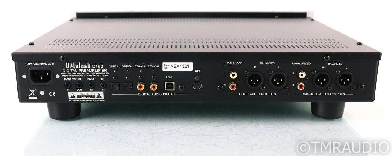 McIntosh D150 DAC; D-150; D/A Converter; USB; Volume Control; Remote