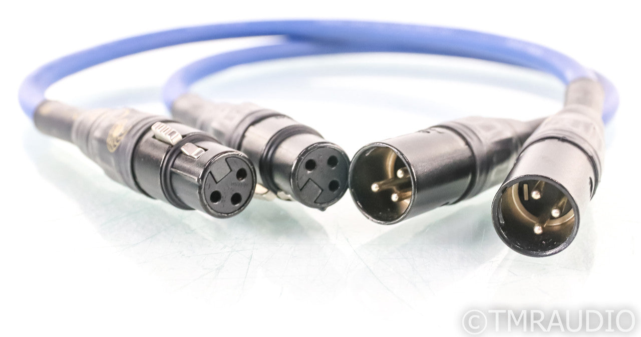 Cardas Clear Light XLR Cables; 0.5m Pair Balanced Interconnects; Rev 1