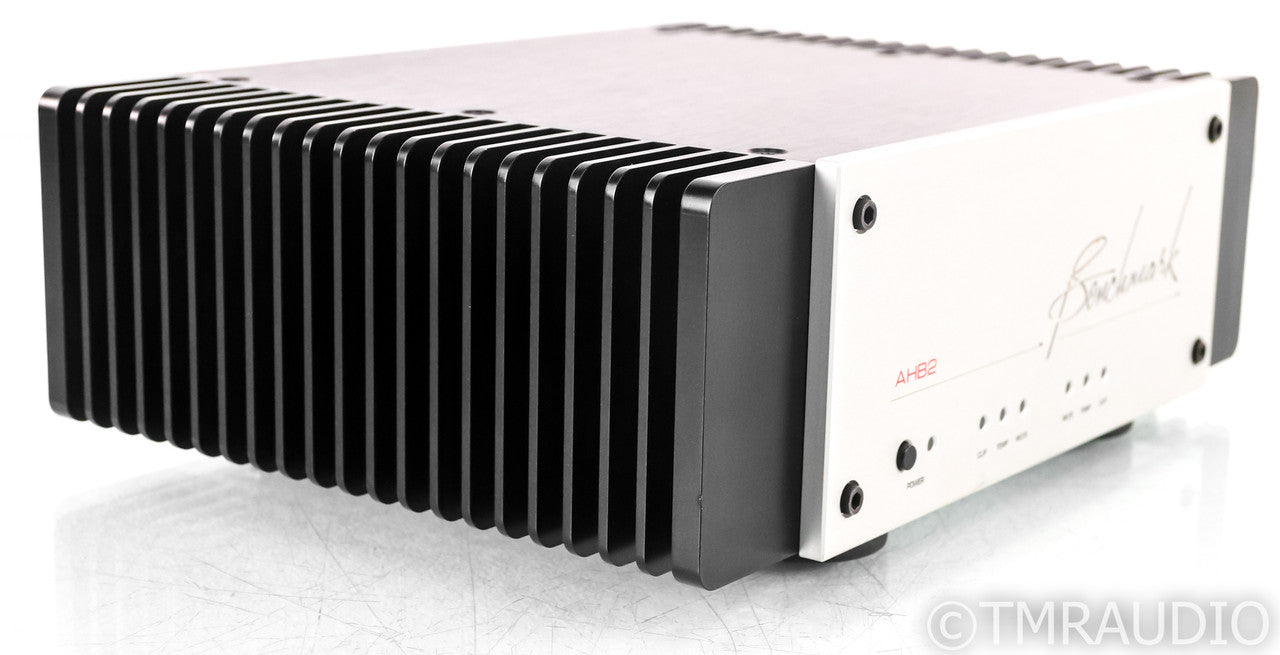 Benchmark AHB2 Stereo Power Amplifier; AHB-2; Silver