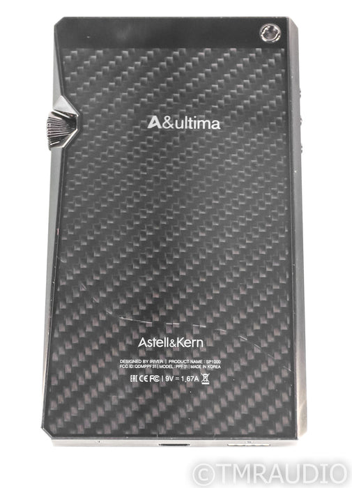 Astell & Kern A&ultima SP1000 Portable Music Player; SP-1000; Onyx Black; 256GB