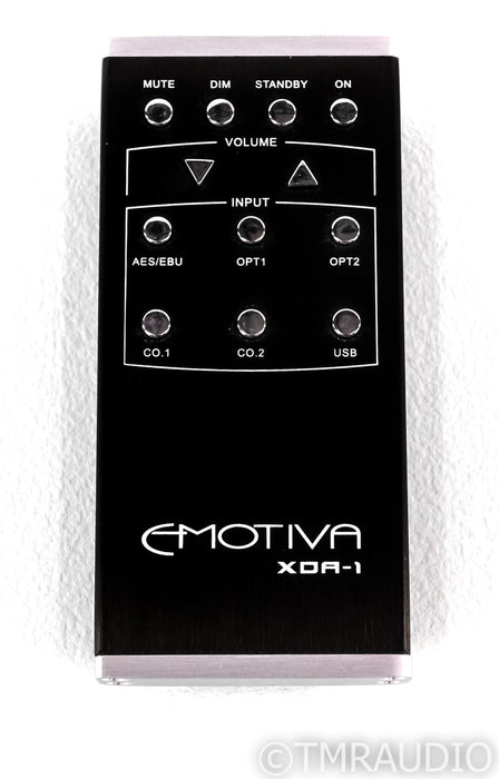 Emotiva XDA-1 DAC; XDA1; D/A Converter; Remote; Black