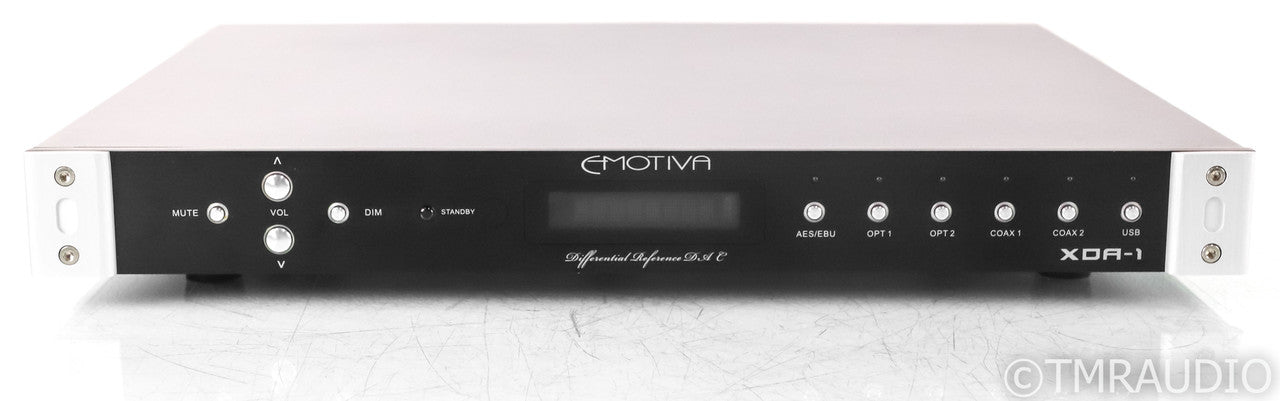 Emotiva XDA-1 DAC; XDA1; D/A Converter; Remote; Black