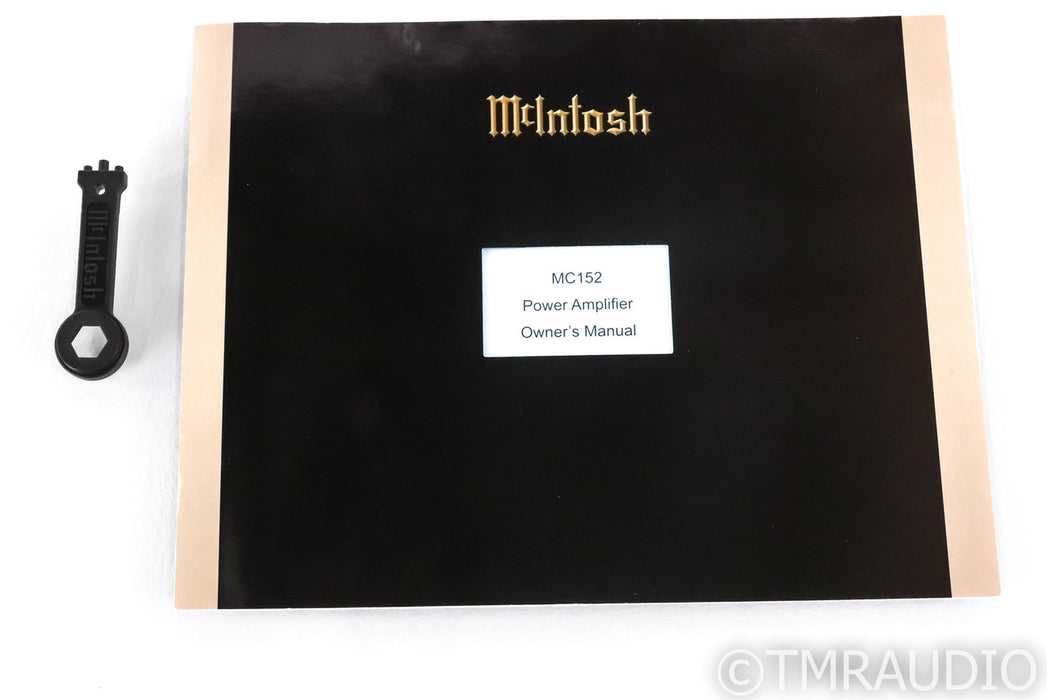 McIntosh MC152 Stereo Power Amplifier; MC-152