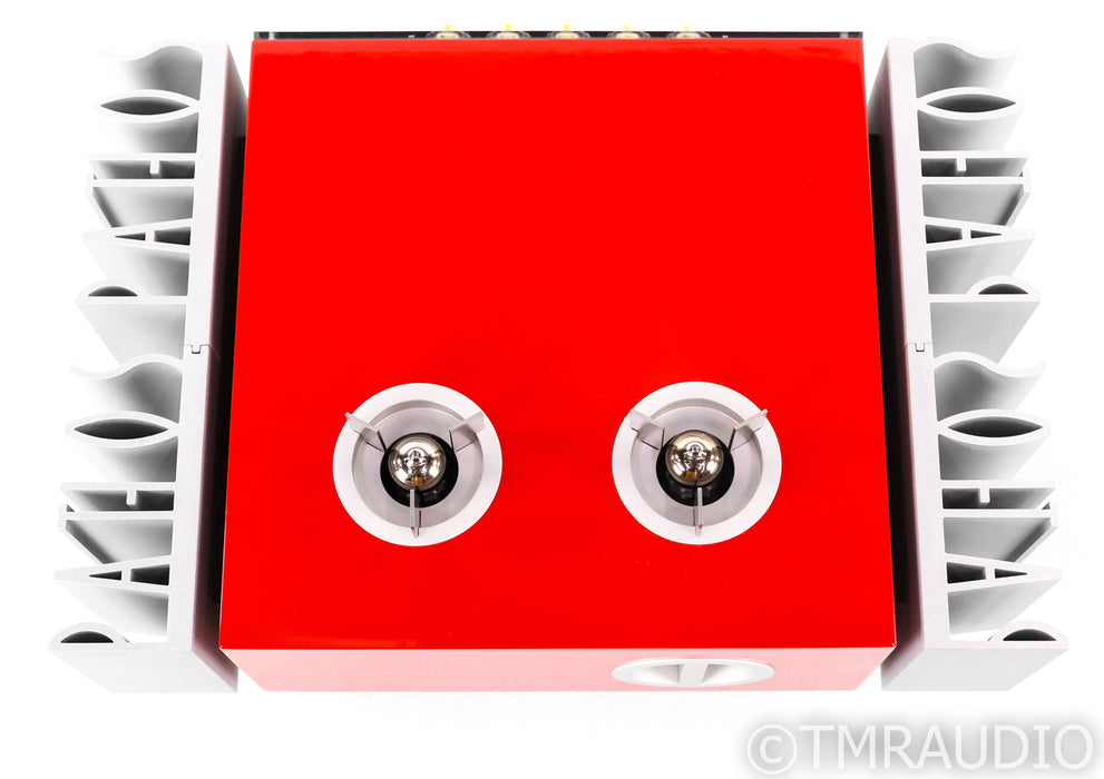 Pathos InPol Ear Tube Headphone Amplifier; Lacquered Red