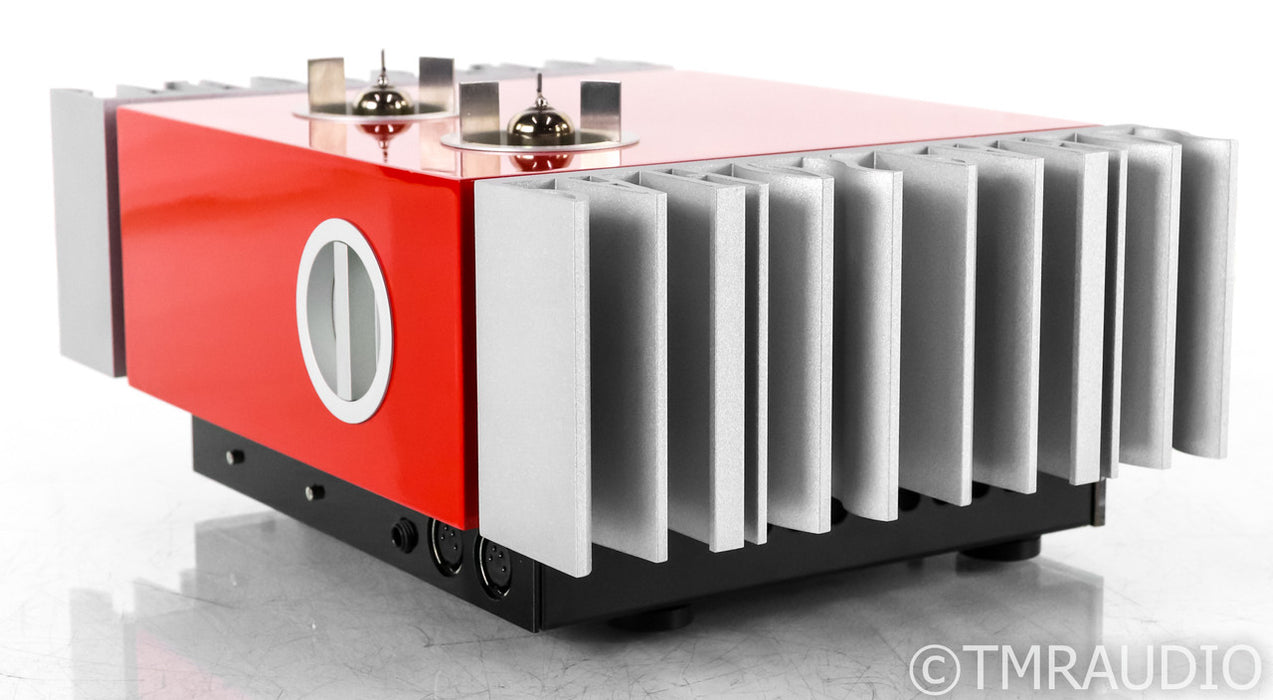 Pathos InPol Ear Tube Headphone Amplifier; Lacquered Red