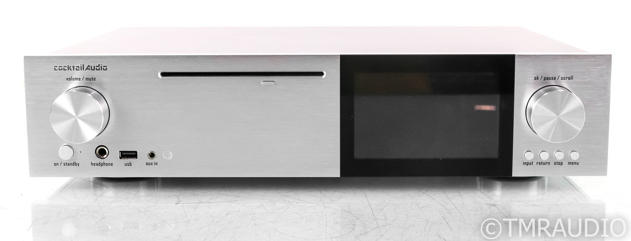 Cocktail Audio CA-X40 Network Streamer / CD Ripper / DAC; X40; MM Phono; Silver