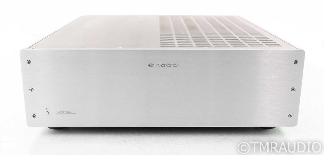 Krell S-1500 7 Channel Power Amplifier; S1500; Silver; AS-IS (Distortion)