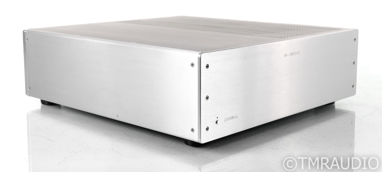 Krell S-1500 7 Channel Power Amplifier; S1500; Silver; AS-IS (Distortion)