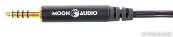 Moon Audio Silver Dragon IEM V1 Headphone Cable; 1m; Sennheiser to 4.4mm TRRS