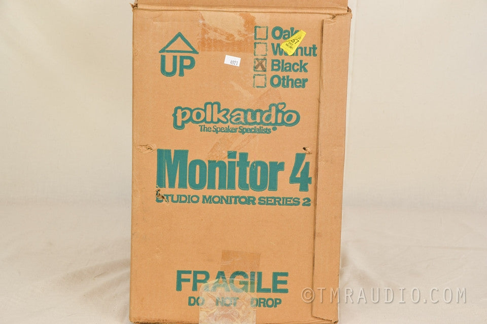 Polk Audio Monitor 4 Series II Speakers in Factory Box