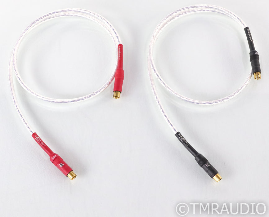 Nordost Valhalla RCA Cables; 1m Pair Interconnects