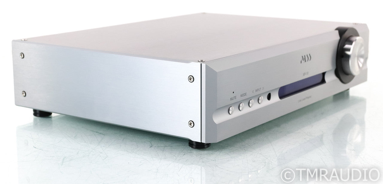 Pass Labs XP-10 Stereo Preamplifier; XP10; Remote; Silver
