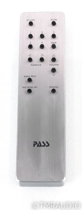 Pass Labs XP-10 Stereo Preamplifier; XP10; Remote; Silver