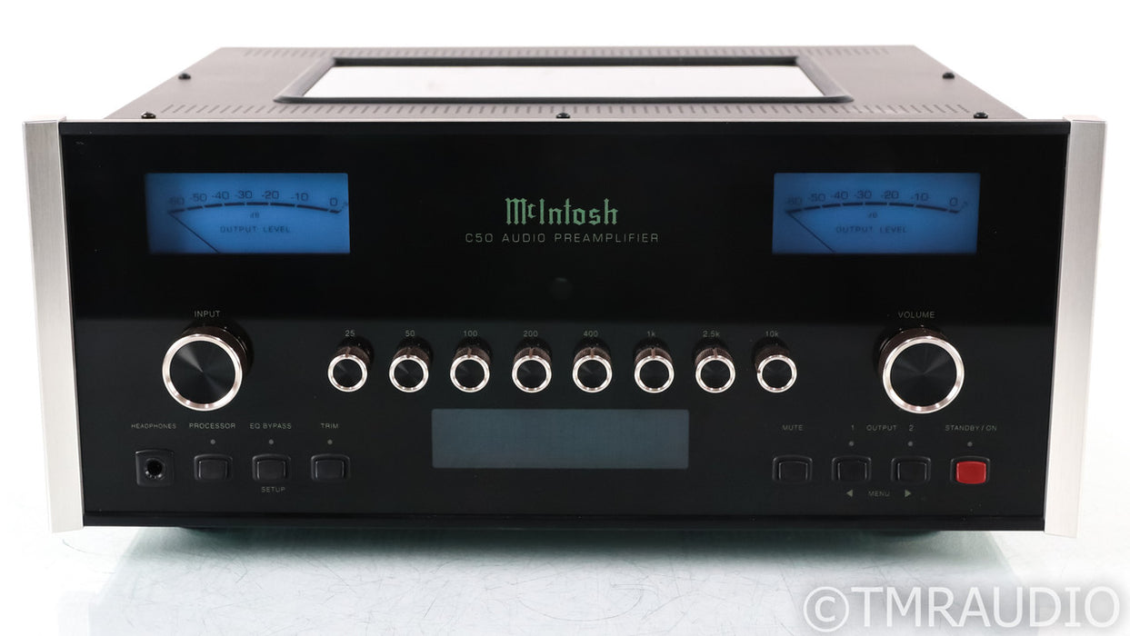McIntosh C50 Stereo Preamplifier / DAC; C-50; Remote; MM / MC Phono