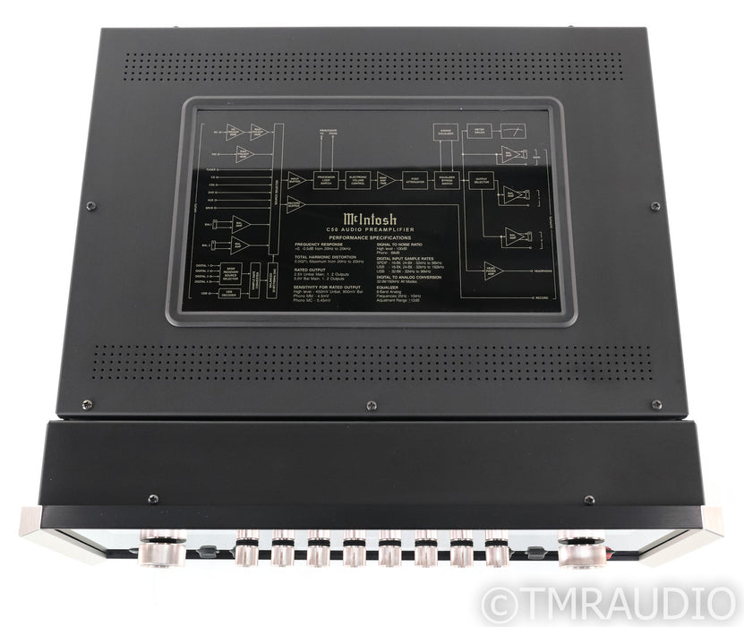 McIntosh C50 Stereo Preamplifier / DAC; C-50; Remote; MM / MC Phono