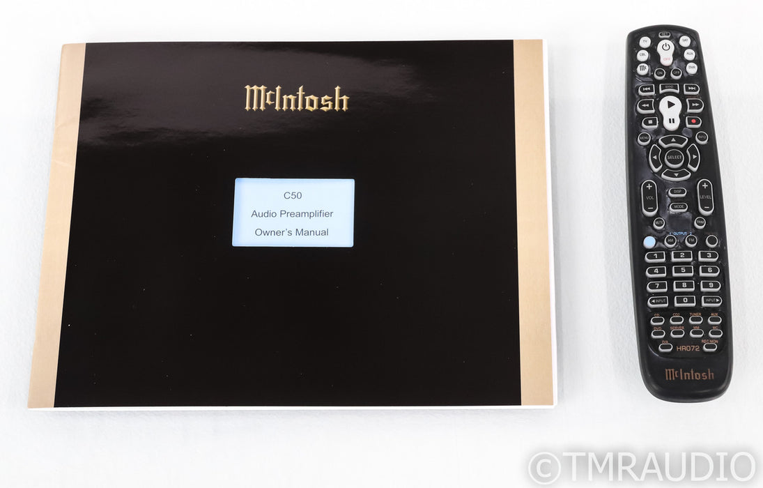 McIntosh C50 Stereo Preamplifier / DAC; C-50; Remote; MM / MC Phono