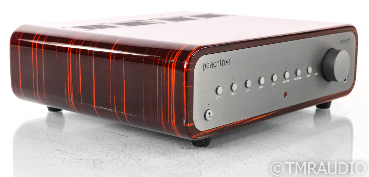 Peachtree Nova300 Stereo Integrated Amplifier; Nova-300; DAC; Gloss Ebony Mocha