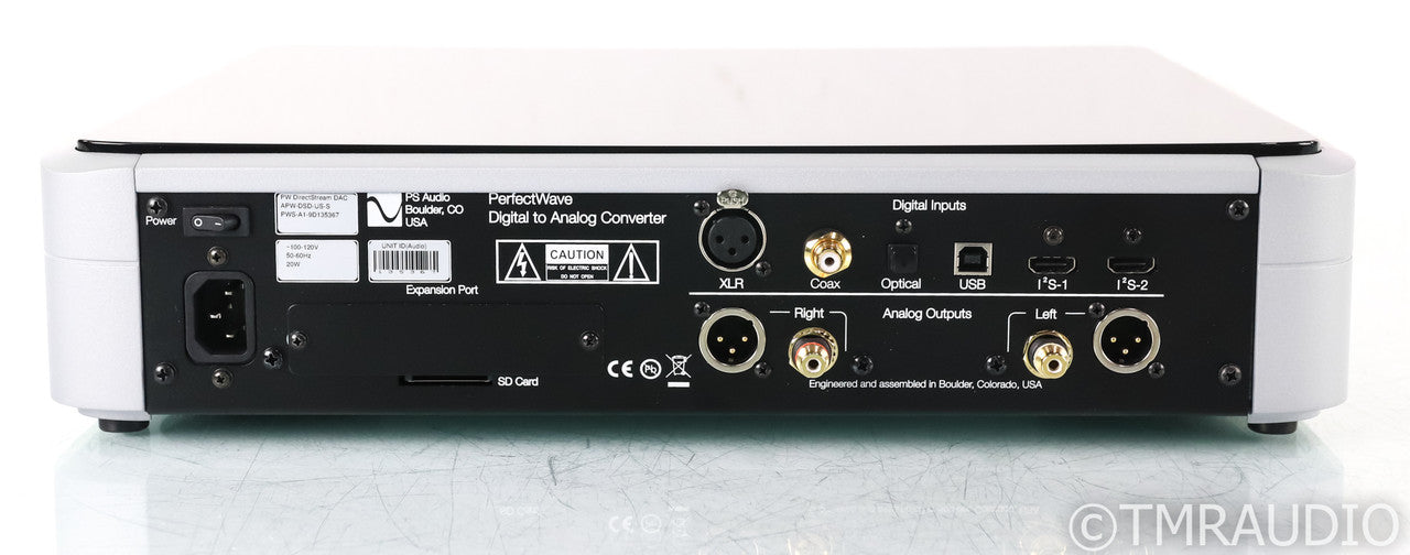 PS Audio PerfectWave DirectStream DAC; Remote; D/A Converter; Silver (Used)