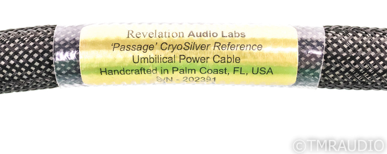 Revelation Audio Labs Passage Silver Cryo Reference Umbilical Cable; Pass Labs