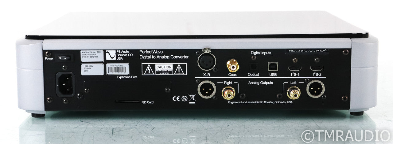 PS Audio PerfectWave DirectStream DAC; D/A Converter; DSD; Remote; Silver (Used)