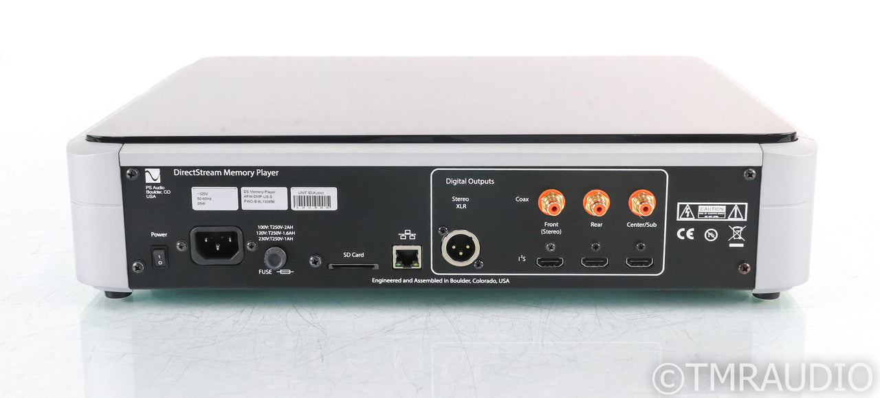 PS Audio DirectStream Memory Player SACD / CD Transport; DMP; Silver (Used)